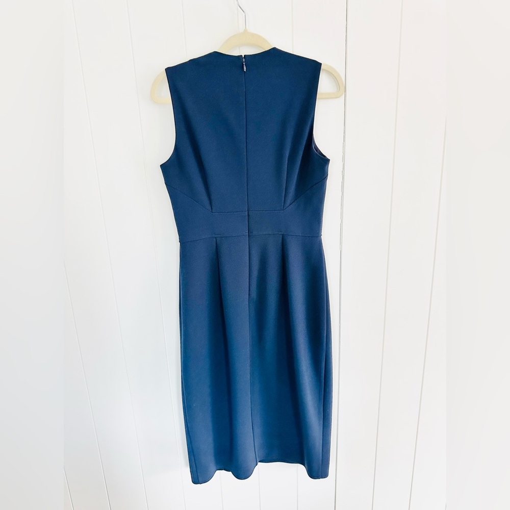 Vince Camuto Navy Blue Midi Dress - Picture 4 of 4